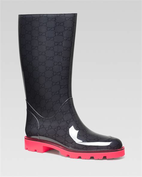 gucci rain boots purple|Purple Gucci Rain Boots .